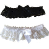 Image of 1Pcs Women Girls Lace Floral Bridal Lingerie Bowknot Wedding Party Cosplay Leg Garter Belt Suspender Black/White