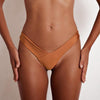 Image of 2019 New Women Sexy Bikini Bottoms Solid Swimming G-string Briefs Panty Female Thong V Swim Trunks Brazilian Beachwear Tankini
