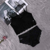 Image of 2019 Sexy Lace Bra Sets Women Seamless Embroidery Bralette Wireless Breathable Underwear Lingerie Set