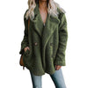 Image of 2019 Winter Faux Fur Coat Women Autumn Oversized Outerwear Female Overcoat Thick Warm Ladies Teddy Bear Coat Winter Coats