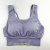 Image of 21 Colors Seamless Sports Bra Women Gym Back Cross Strappy Fitness Women Sports Bras Gym Active Wear Yoga Bras For Running Tops