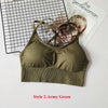 Image of 21 Colors Seamless Sports Bra Women Gym Back Cross Strappy Fitness Women Sports Bras Gym Active Wear Yoga Bras For Running Tops