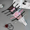 Image of 8color Gift full beautiful lace Women's Sexy lingerie Thongs G-string Underwear Panties Briefs Ladies T-back 3pcs/Lot xah11