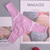 Image of 8color Gift full beautiful lace Women's Sexy lingerie Thongs G-string Underwear Panties Briefs Ladies T-back 3pcs/Lot xah11