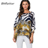 Image of BHflutter Women Blouses Plus Size 2019 New Style Batwing Casual Summer Blouse Shirt Woman Boho Chiffon Shirts Tops Chemise Femme