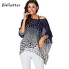 Image of BHflutter Women Blouses Plus Size 2019 New Style Batwing Casual Summer Blouse Shirt Woman Boho Chiffon Shirts Tops Chemise Femme