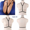 Image of Body Harness Bra For Women Fetish Chest Bondage Lingerie Erotic Cage Bra Gothic Garter Belt