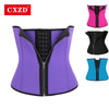 Image of CXZD Women Waist Trainer Corset Zipper Hook Shapewear Double Control Body Shaper Tummy Fat Burning Waist Cincher