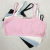 Image of Girl Underwear Cotton Lace Bras Girls Soft Camisoles Sports Bra Top Breathable For Teens Training Bra 8-18Y