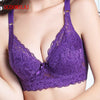 Image of Hot Summer Women Push Up Bra plus size bra B C D Underwear Big Size Padded Sexy lingerie Sheer Bh Purple Black Ladies Brassiere