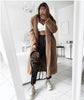 Image of Hot Winter Coat Women 2019 Casual Loose Solid Long Teddy Coat Oversize Vintage Plus Size Thick Faux Fur Jackets Coats White 5XL