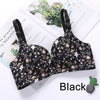 Image of Liva Girl five-color one-piece Bra Gathered Adjustable Shoulder Strap Four Rows Of Buckles Without Steel Support Printed Bra