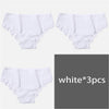 Image of M-XL Women's Panties 3Pcs/Set Cotton Solid Color Girl Briefs Sexy Lingerie Female Underwear Ladies Underpants Women Intimate New