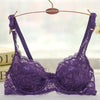 Image of Mozhini Fashion push up bra Sexy Lady Sexy Underwear Full Coverage Minimizer Non Padded Lace Sheer Bra big 32-40 BC Cup sexy bra