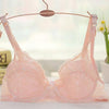 Image of Mozhini Fashion push up bra Sexy Lady Sexy Underwear Full Coverage Minimizer Non Padded Lace Sheer Bra big 32-40 BC Cup sexy bra