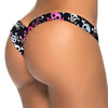 Image of New Floral V shape sexy women brazilian tanga brasil thong female swimwear micro mini bikini bottom brief Panties Underwear Y87B