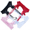 Image of Okdeals 1Pcs Fashion Sexy Suspenders Unisex Women's Sheer Lace Camisas Thigh-Highs Garter Belt For The Stockings Brace For Men