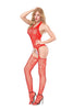 Image of Sexy Bodystockings Lingerie Erotic fishnet stockings Bodysuit Pantyhose crotchless mesh Slim Transparent gauze underwear