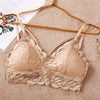 Image of Sexy Floral Lace Bralette Female Wireless Bra Fashion Lace Brassiere 6 Colors Racerback Underwear Comfort Lingerie Intimate New