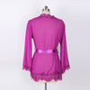 Image of Sexy Lingerie Hot Women Erotic Lingerie Plus Size Shirt Thongs Costume Transparent Underwear Stripper Long Sleeve Sex Sleepwear