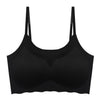 Image of Sexy Women Bras Push Up Gather Bralette Seamless Bra Wire Free Soutien Gorge Femme Comfort Underwear Solid Color Vest Brassiere
