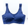 Image of Sexy Women Bras Push Up Gather Bralette Seamless Bra Wire Free Soutien Gorge Femme Comfort Underwear Solid Color Vest Brassiere