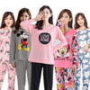 Image of Wholesale Pajamas Sets Spring Autumn 22 Style Thin Carton Generation Women Long Sleepwear Suit Home Women Gift Female Sleepwear