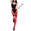 Image of Women Crotchless sheer bodystocking Full Body shiny pantyhose sexy open crotch girl High elastic Tights Stocking