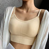 Image of Women Tank Crop Top Seamless Underwear Female Crop Tops Sexy Lingerie Intimates With Removable Padded Camisole Femme Fashion