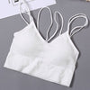 Image of Women Tank Crop Top Seamless Underwear Female Crop Tops Sexy Lingerie Intimates With Removable Padded Camisole Femme Fashion