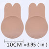 Image of 1 Pair Rabbit Bra Intimates Lift Tape Silicone Adhesive Bra Nipple Cover Push Up Breast Underwear Accessories For Party Dress