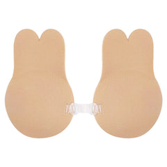 1 Pair Rabbit Bra Lift Tape Ladies Invisible Strapless Push-up Tape Stick On Strapless Breast Women Bralette Solid Color Bra