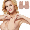 Image of 1 Pair Rabbit Bra Lift Tape Ladies Invisible Strapless Push-up Tape Stick On Strapless Breast Women Bralette Solid Color Bra