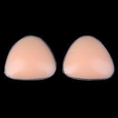 1 Pair Sexy Women Bikini Bra Insert Silicone Triangle Pads Breast Enhancer Swimsuit Pushing-up Free Shippping
