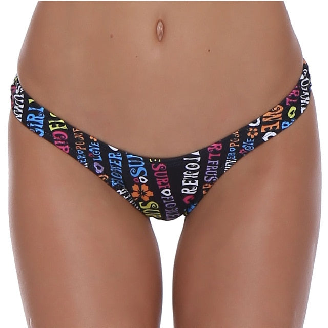 10colors Mini Micro bikini Swimwear Women Swimsuit Sexy brazilian Thong bikini bottom G-string Briefs Panties Underwear Tanga