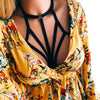 Image of 1PC Sexy Erotic Bandage Bra Women Push Up Lingerie U Bras Backless Underwear Sexy Deep V Belt Bra Ladies Crop Tops Bralette