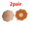 Image of 1Pair Sexy Silicone Nipple Cover Pad Reusable Self Adhesive Silicone Bra Breast Pads Strapless Bra Chest Paste Bra Accessories