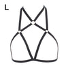 Image of 1Pc Women Sexy Bandage Bra Lingerie Backless Bras Erotic Hollow Low Out Halter Push Up Bra Lady Sexy Summer Top Bra Underwear