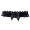 Image of 1Pcs Women Girls Lace Floral Bridal Lingerie Bowknot Wedding Party Cosplay Leg Garter Belt Suspender  Black/White