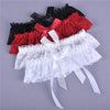 Image of 1pc Women Girl Sexy Lace Floral Bowknot Wedding Party Bridal Lingerie Leg Garter Belt Suspender