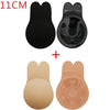 Image of 2 Pair Bandage Strapless Invisible Push Up Bras For Women Adhesive Wireless Bralette Silicone Breast Lifting Sticky Bra