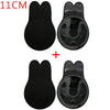 Image of 2 Pair Bandage Strapless Invisible Push Up Bras For Women Adhesive Wireless Bralette Silicone Breast Lifting Sticky Bra
