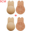 Image of 2 Pair Bandage Strapless Invisible Push Up Bras For Women Adhesive Wireless Bralette Silicone Breast Lifting Sticky Bra