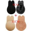 Image of 2 Pair Bandage Strapless Invisible Push Up Bras For Women Adhesive Wireless Bralette Silicone Breast Lifting Sticky Bra
