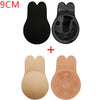 Image of 2 Pair Bandage Strapless Invisible Push Up Bras For Women Adhesive Wireless Bralette Silicone Breast Lifting Sticky Bra
