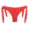 Image of 2018 Sexy Solid Thong Swim String Bikini Brazilian Cut Swimwear Women Bottom Adjustable Briefs Swimsuit Panties Underwear