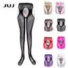 Image of 2019 High Quality Sexy Women Fishnet Tight Open Crotch Elastic Party Club Stockings Panty Hose Nylon Plus Size Mesh Pantyhose