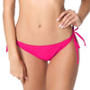 Image of 2019 New Bandage Bikini Bottom Brazilian Swimwear Women Panties Sexy Briefs Solid Black Swimsuit Two-Piece Separates Underwear