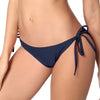 Image of 2019 New Bandage Bikini Bottom Brazilian Swimwear Women Panties Sexy Briefs Solid Black Swimsuit Two-Piece Separates Underwear