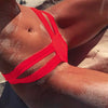 Image of 2019 New Hot Sale Black V Shape Sexy Brazilian Bikini Bottom Women Swimwear Swimsuit Trunk Tanga Micro Briefs Panties Underwear
